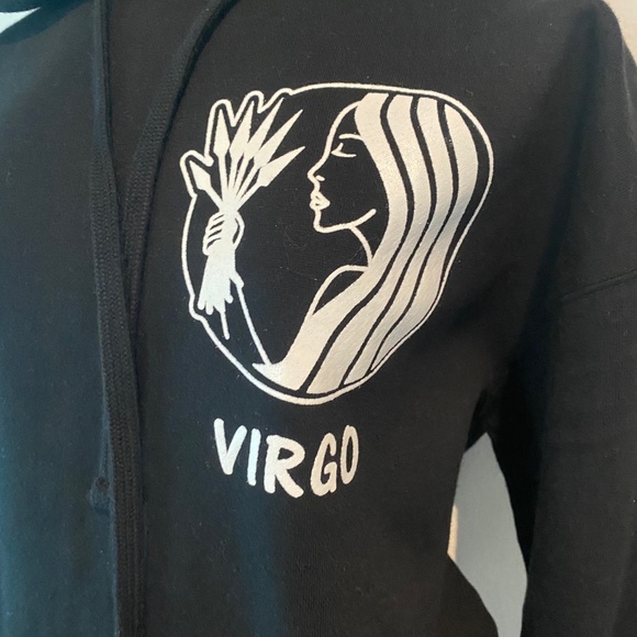 Women Gemini Zodiac Sign Black Hoodie & Pants Set - Picture 3 of 6